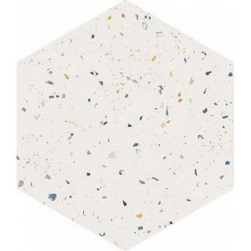 Керамогранит DNA Tiles (ДНА Тайлс) Terrazzo White Colours 32x36.8 см