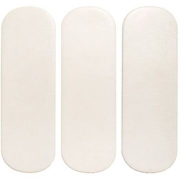 Керамическая плитка DNA Tiles (ДНА Тайлс) Calema Oval White Matt 5.2x16 см, 136316