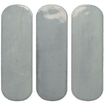 Керамическая плитка DNA Tiles (ДНА Тайлс) Calema Oval Sky 5.2x16 см, 136317