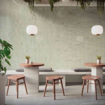 Керамическая плитка DNA Tiles (ДНА Тайлс) Calema Oval Tea 5.2x16 см, 136319