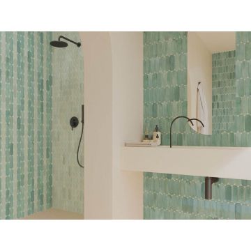 Керамическая плитка DNA Tiles (ДНА Тайлс) Calema Oval Clover 5.2x16 см, 136320