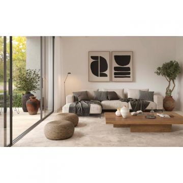 Керамогранит Imola (Имола) Crew Bitter CR Bit 12TO RM 60x120 Серо-бежевый см