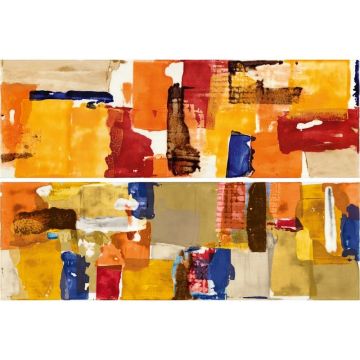 Настенная плитка Imola (Имола) Shades Patch Sun Mix 20x60 см