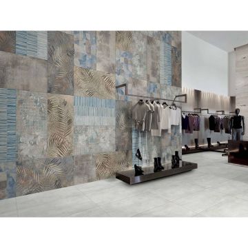 Керамогранит Dado Ceramica (Дадо Керамика) Wallpapers Bronze Fern матовый 60х120 см, D303524