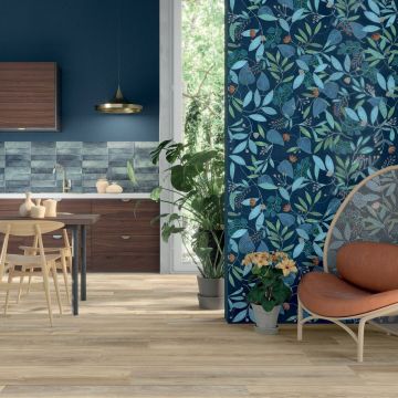 Керамогранит Dado Ceramica (Дадо Керамика) Wallpapers Blue Forest матовый 60х120 см, D303960