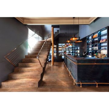 Керамогранит Идальго (Idalgo) Граните Вуд Классик Софт Темно-коричневый 120x19,5 см LMR