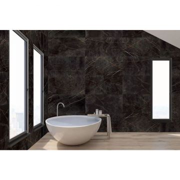 Керамогранит Идальго (Idalgo) Хоум Граните Сандра Черно-Оливковый 120x60 см LLR