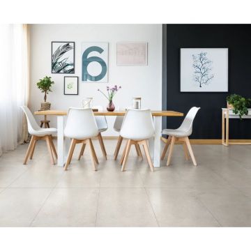 Керамогранит Idalgo (Идальго) Home Perla Light Grey LLR 60х120 см