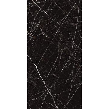 Керамогранит Idalgo (Идальго) Граните Пьетра Черный легкое лаппатирование 60х120 см