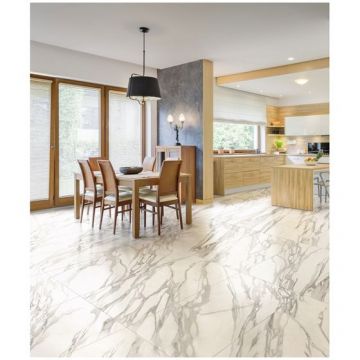 Керамогранит Idalgo (Идальго) Calacatta белый матовый 60х120 см, ID9072b032LLR