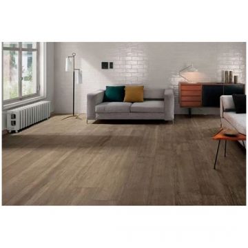 Керамогранит Idalgo (Идальго) Wood Classic soft коричневый глянцевый 60х120 см, ID9022B049LMR