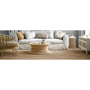 Керамогранит Idalgo (Идальго) Natura дуб бежевый sr 19,5x120 см (id9096n118sr)