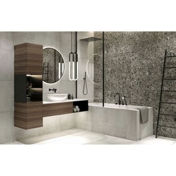 Керамогранит Idalgo (Идальго) Concepta селикато серый mr 60x120 см (id9094b099mr)