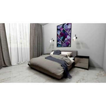 Керамогранит Gresant (Гресант) Faux Grey Glossy Endless R 60x120 см, глянцевый (ROL83976)