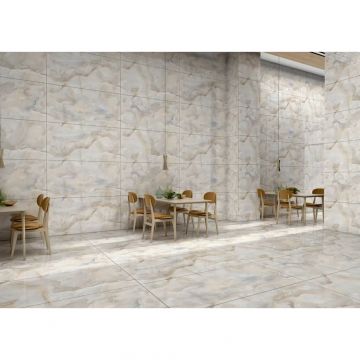 Керамогранит Gresant (Гресант) Hexa White Glossy Endless R 60x120 см, глянцевый (ROL83980)