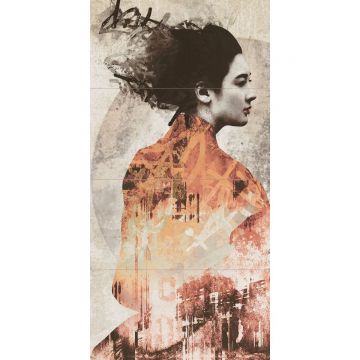 Панно ABK Ceramiche (АБК керамика) Do Up Progetto Cover (Ковер) Geisha 4Pz 120х240 см (DOR34073)