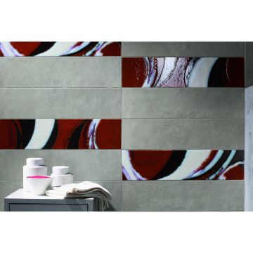 Керамогранит ABK Ceramiche (АБК Керамише) Docks Black Rett 15х60 см (DKR04200)