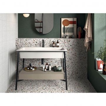 Керамогранит ABK Ceramiche (АБК Керамише) Play Drops Multiwhite 20х20 см (PF60005894)