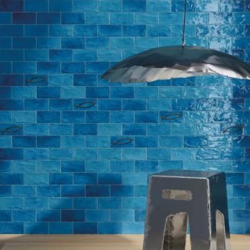 Керамогранит ABK Ceramiche (АБК Керамише) Poetry Colors Blue 7,5х15 см (PF60011531)