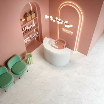 Керамогранит ABK Ceramiche (АБК Керамише) Sensi 900 Carrara Lappato Antique 3D 60х120 см, лаппатированный (PF60011129)