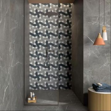 Керамогранит ABK Ceramiche (АБК Керамише) Sensi Fantasy Zigzag Lu3 R60х120 см (PF60014411)