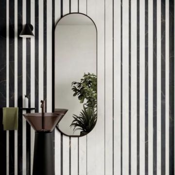 Керамогранит ABK Ceramiche (АБК Керамише) Sensi Fantasy Stripes Lu3 R120х280 см (PF60014402)