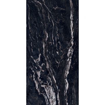 Керамогранит ABK Ceramiche (АБК Керамише) Sensi Gems Titanium Black Luх+Ret 60х120 см (PF60005341)