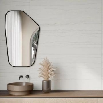 Керамогранит ABK Ceramiche (АБК Керамише) Sensi Nuance White Macaubas Lux 3D Rett 60х120 см (PF60014365)