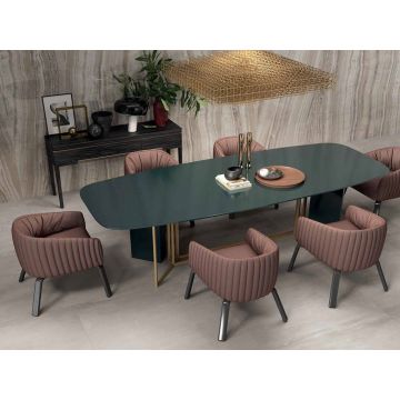 Керамогранит ABK Ceramiche (АБК Керамише) Sensi Onice Beige Luх+Ret 60х120 см (PF60000742)