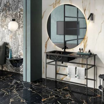 Керамогранит ABK Ceramiche (АБК Керамише) Sensi Signoria Port Gold Luх Ret 60х120 см (PF60009120)