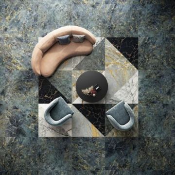 Керамогранит ABK Ceramiche (АБК Керамише) Sensi Signoria Labradorite Luх Ret 120х280 см (PF60008843)