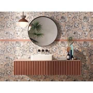 Керамогранит ABK Ceramiche (АБК Керамише) Wide&Style Mini Roses Ret 60х120 см (PF60008439)