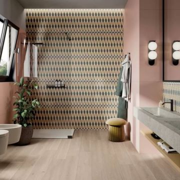 Керамогранит ABK Ceramiche (АБК Керамише) Wide&Style Mini Vol.2 Overlap Ret 60х120 см, лаппатированный (PF60011674)