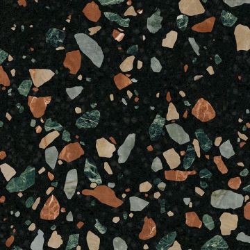 Керамическая плитка ABK Ceramiche (АБК Керамише) Play Drops Multiblack 20х20 см (PF60005895)