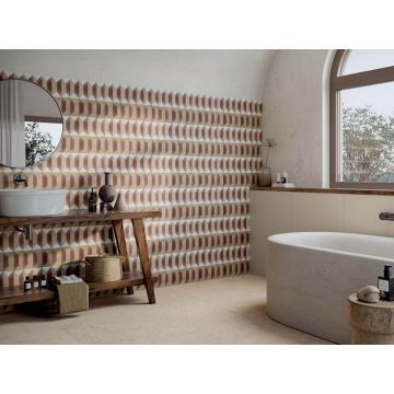 Керамическая плитка ABK Ceramiche (АБК Керамише) Wide&Style Mini Powder Ret 60х120 см (PF60008235)