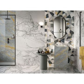 Керамогранит ABK Ceramiche (АБК Керамише) Sensi Signoria Lilac Grey Luх Ret 60х120 см (PF60009117)