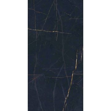 Керамогранит ABK Ceramiche (АБК Керамише) Sensi 900 Precious Black Lappato Antique 3D 60х120 см, лаппатированный (PF60011128)