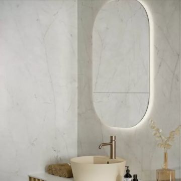 Керамогранит ABK Ceramiche (АБК Керамише) Sensi 900 Carrara Luх Rett 60х120 см (PF60012503)