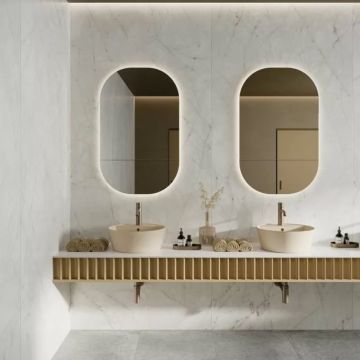 Керамогранит ABK Ceramiche (АБК Керамише) Sensi 900 Carrara Luх Rett 60х120 см (PF60012503)