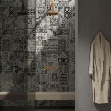 Керамическая плитка ABK ceramiche (АБК Керамише) carpet mix grey 20х20 см (PF60003366)