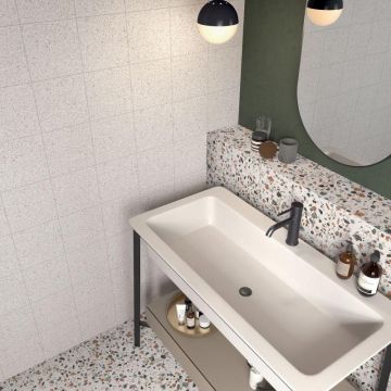 Керамическая плитка ABK ceramiche (АБК Керамише) Play drops multiwhite 20х20 см (PF60005894)