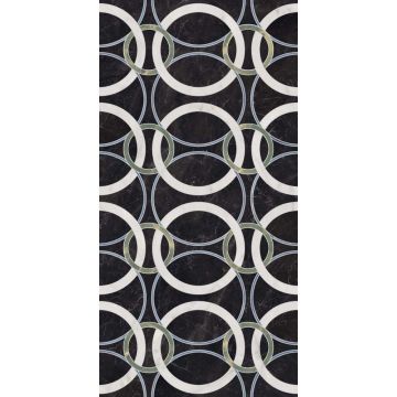 Керамогранит ABK ceramiche (АБК Керамише) Sensi fantasy circular lu3 r60х120 см (PF60014409)