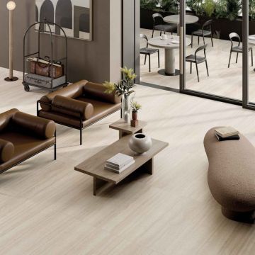 Керамогранит ABK ceramiche (АБК Керамише) Sensi roma ivory lappato 60х120 см, лаппатированный (PF60011131)