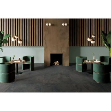 Керамогранит ABK Ceramiche (АБК Керамише) Blend Concrete Iron Grip Ret 60х60 см (PF60006696)