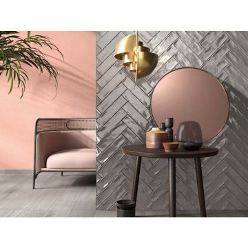 Керамогранит ABK Ceramiche (АБК Керамише) Crossroad Brick Coal 7,5х30 см (PF60001341)