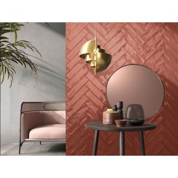 Керамогранит ABK Ceramiche (АБК Керамише) Crossroad Brick Clay 7,5х30 см (PF60001344)