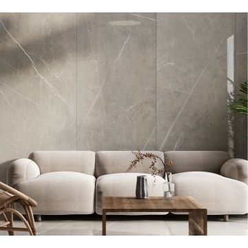 Керамогранит Im-Ceramic (ЛМ Керамик) Pietra Light Grey матовый карвинг 60х120 см
