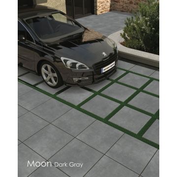 Керамогранит Novin Ceram (Новин Керам) Moon dark grey утолщенный 60х60х2 см (окрашенная в массе) матовый утолщенный 69489