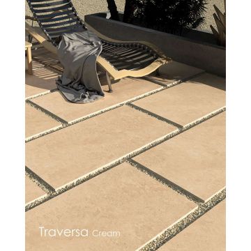 Керамогранит Novin Ceram (Новин Керам) Teraversa cream утолщенный 60х120х2 см матовый 71899