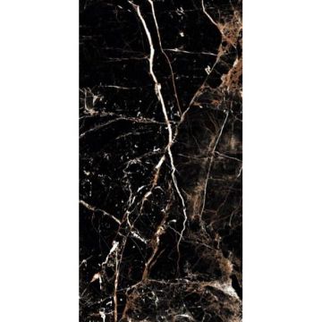 Керамогранит Novin Ceram (Новин Керам) Analiya Black полированный ректификат 60х120 см, N9603